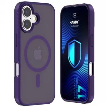 3MK Hardy Hazy MagCase pour Apple iPhone 17, violet