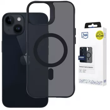 3MK PROTECTION Apple iPhone 13/14 Hardy Hazy MagCase noir