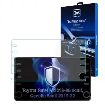 Protection d'écran mate 3MK PROTECTION TechWrap pour écran central Toyota Rav4 V 2018-25