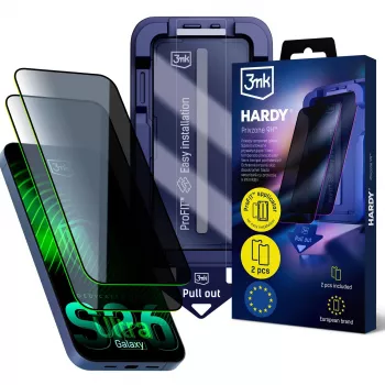 3MK PROTECTION Samsung Galaxy S26 Ultra - 3mk Hardy Privzone 9H film de protection d'écran en verre trempé