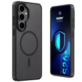 3MK PROTECTION Samsung Galaxy S26+ Hardy Hazy MagCase noir