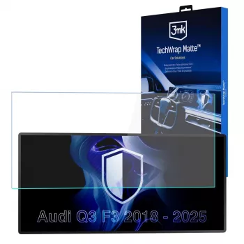 Protection d'écran mate 3MK PROTECTION TechWrap pour écran central AUDI Q3 F3 2018-25