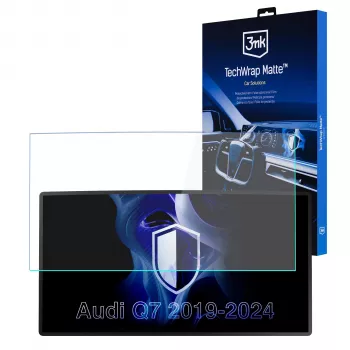 Protection d'écran mate 3MK PROTECTION TechWrap pour écran central AUDI Q7 2019-24