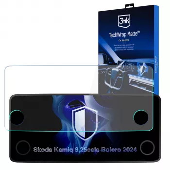 3MK PROTECTION protection d'écran centrale mate TechWrap pour Skoda Kamiq Bolero 2024-