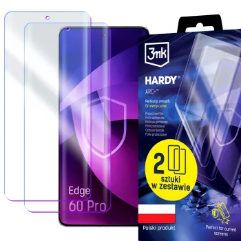 3mk Hardy ARC+ film de protection d'écran pour Motorola Edge 60 Pro, 2 pièces