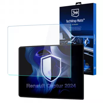 3MK PROTECTION Renault Captur 2024- - Film protecteur d'écran mat TechWrap pour écran central