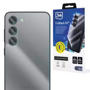 3MK PROTECTION Samsung Galaxy S23 5G kit film de protection intégral (TPU, transparent, auto-réparant)