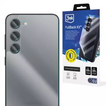 3MK PROTECTION Samsung Galaxy S23 5G kit film de protection intégral (TPU, transparent, auto-réparant)
