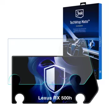 3MK PROTECTION Lexus RX 500h (2022-2026) Protecteur d'écran mat TechWrap pour écran central