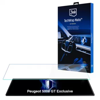 Protection d'écran pour écran central mat 3mk TechWrap 3MK PROTECTION Peugeot 5008 GT Exclusive