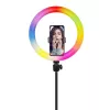 Ring light LED MOZOS MLM-RING-RGB 26 cm