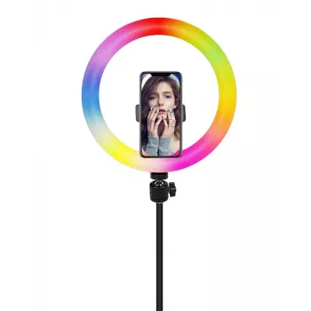 Ring light LED MOZOS MLM-RING-RGB 26 cm