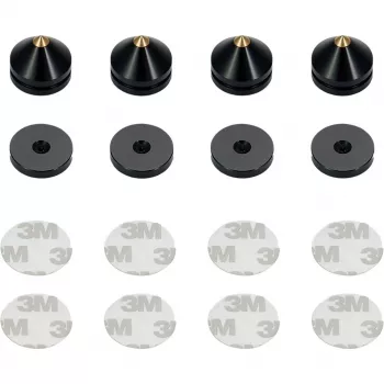 Pointes de découplage pour enceintes MOZOS SPS-P04 pour colonnes, 4 pièces