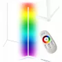 Lampadaire d'angle LED MOZOS LC-RGB blanc