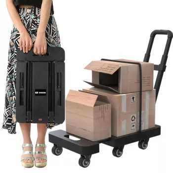 MOZOS WT1 Diable pliable avec plateau 200 kg