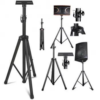 MOZOS SPK2-STAND Support d'enceinte colonne 100 kg noir paire