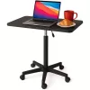 MOZOS SPM4-BK Bureau mobile pour ordinateur portable avec réglage en hauteur