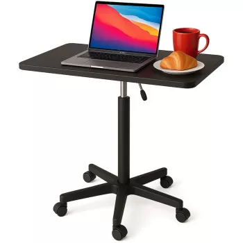MOZOS SPM4-BK Bureau mobile pour ordinateur portable avec réglage en hauteur