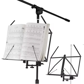 MOZOS MSH1 Porte-partitions pour pied de microphone