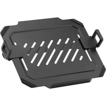 MOZOS LP-BASIC Plateau pour ordinateur portable pour bras de moniteur, noir, acier, VESA 75x75/100x100 mm, 10 inch-17,3 inch