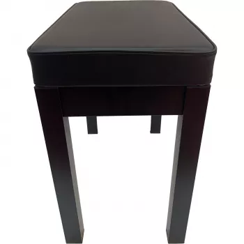 MOZOS PB03 Banc de piano – hauteur réglable, similicuir, noir
