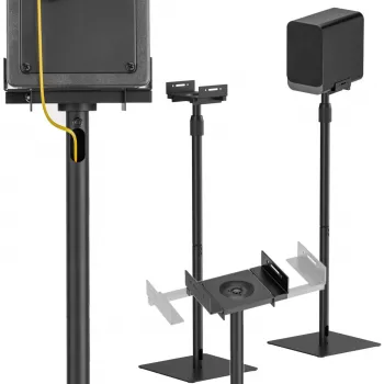 MOZOS MSS6-SET-PRO Paire de supports d'enceintes de studio 2 pièces