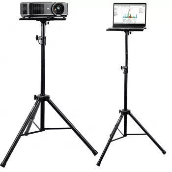 MOZOS PL3 Trépied pour projecteur et ordinateur portable noir