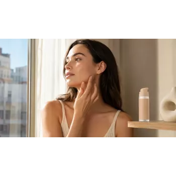 Fond de teint LOVRO Bubble Foundation formule aérée illuminatrice 03 Sand 50 ml