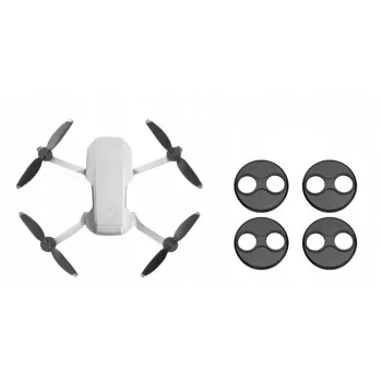 SUNNYLIFE 4x Protections de moteur pour DJI Mavic Mini / Mini SE / Mini 3 Pro / Mini 3 / Mini 4 Pro - Noir (MM-Q9239)