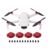 SUNNYLIFE 4x Protections de moteur pour DJI Mavic Mini - Noir plastique ABS à clipser anti-poussière anti-rayures