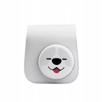 LOVEINSTANT Housse étui pochette pour Fujifilm Instax Mini 11 - motif chien gris