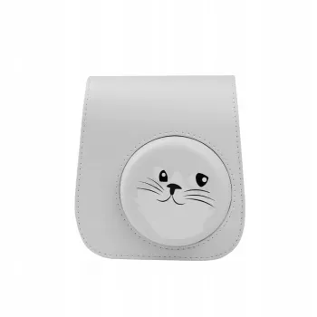 LOVEINSTANT Étui de protection pour Fujifilm Instax Mini 11 - joli motif chat, gris