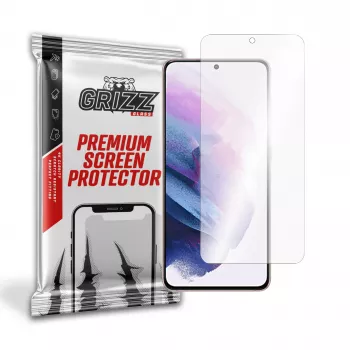 Protection d'écran en verre hybride GrizzGlass pour Samsung Galaxy S21 5G