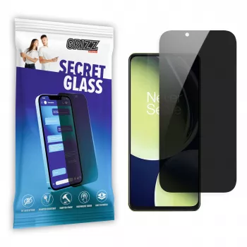 Protection d'écran anti-espion SecretGlass GrizzGlass en verre trempé pour OnePlus Nord CE 3 Lite
