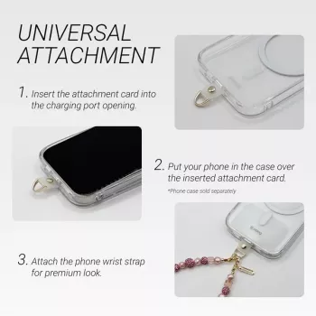 Crong Phone bandoulière dragonne Midnight Link