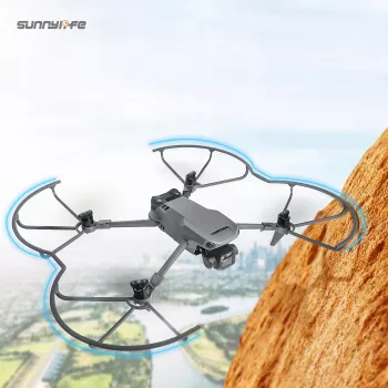 Ensemble de protections d'hélices SUNNYLIFE pack de 4 pour DJI Mavic 3 / Mavic 3 Classic - gris foncé