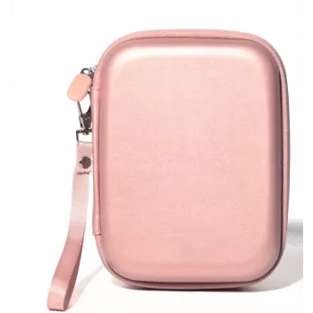 Étui de protection LOVEINSTANT pour Fujifilm Instax Mini Evo / Mini Liplay / Mini Link - or rose
