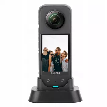 Mini-trépied / poignée SUNNYLIFE pour Insta360 X3 - Noir