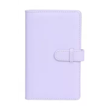 Album photo LOVEINSTANT pour 108 photos compatible avec Fujifilm Instax Mini 12, 11, 40, 9, 8, 7, Evo, Liplay, Link - Violet