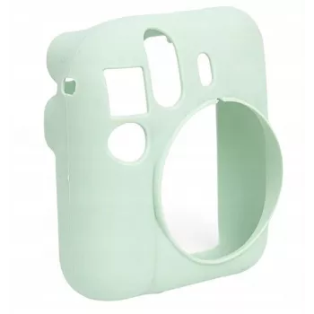Étui de protection en silicone LOVEINSTANT pour Fujifilm Instax Mini 12 - Vert
