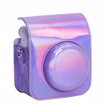 Étui LOVEINSTANT pour Fujifilm Instax Mini 12 - Glitter violet