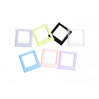 Ensemble de 7 cadres photo magnétiques LOVEINSTANT pour Fujifilm Instax Square SQ40 / SQ1 / SQ6 / SQ10 / SQ20 / Link