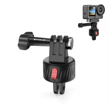 PULUZ Support magnétique à démontage rapide pour GoPro Hero 11 10 9 8 7 6 5 4 / SJCAM / Xiaomi / DJI - PU706b