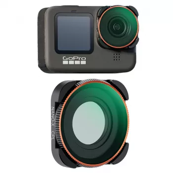 KF Filtre polarisant circulaire CPL MC pour GoPro Hero 12/11/10/9 Noir KF01.2336