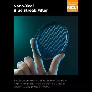 Filtre anamorphique Blue Streak K&F Nano-X 67 mm MRC