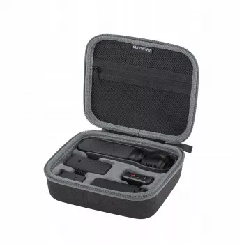 SUNNYLIFE Housse de protection rigide pour DJI Osmo Pocket 3 et accessoires, noir