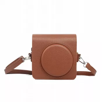 LOVEINSTANT Housse de protection pour Fujifilm Instax Square SQ40 - marron
