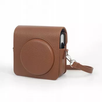 LOVEINSTANT Housse de protection pour Fujifilm Instax Square SQ40 - marron