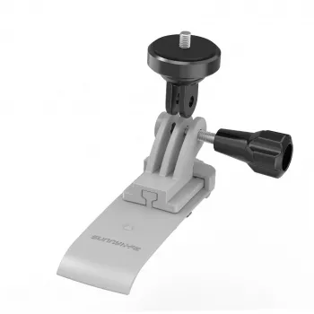 Support de caméra d'action SUNNYLIFE pour DJI Air 3, GoPro, Insta360, SJCAM, Xiaomi - filetage 1/4 inch, clip à fixation rapide, noir