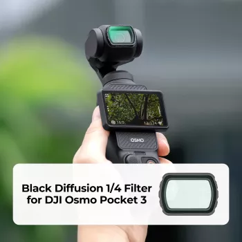 Filtre Black Diffusion 1/4 K&F Concept pour DJI Osmo Pocket 3 (KF01.2533)